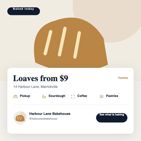 Details spotlight · How to store your loaf illustrated example