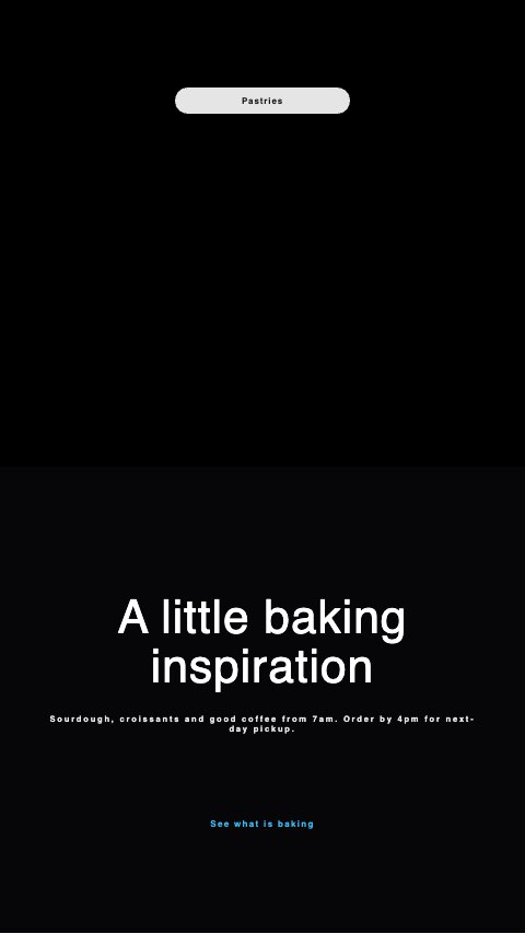 Visual story · A little baking inspiration large preview