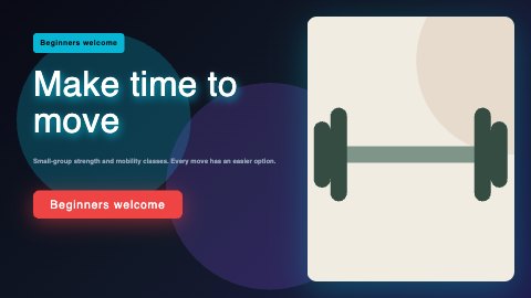 Practical video guide · Make time to move illustrated example