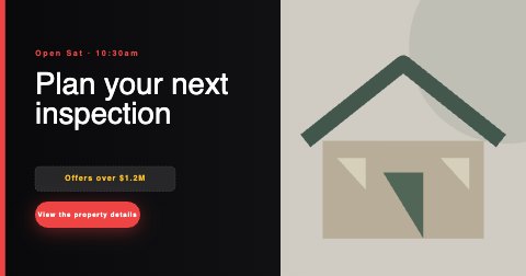 Wide announcement · Plan your next inspection illustrated example