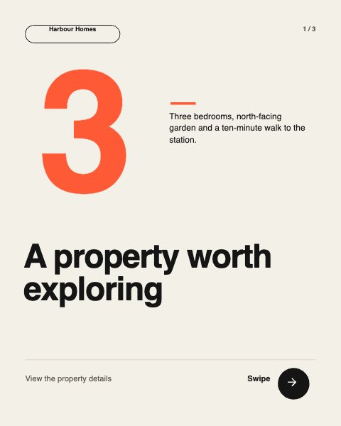Helpful ideas carousel · A property worth exploring large preview